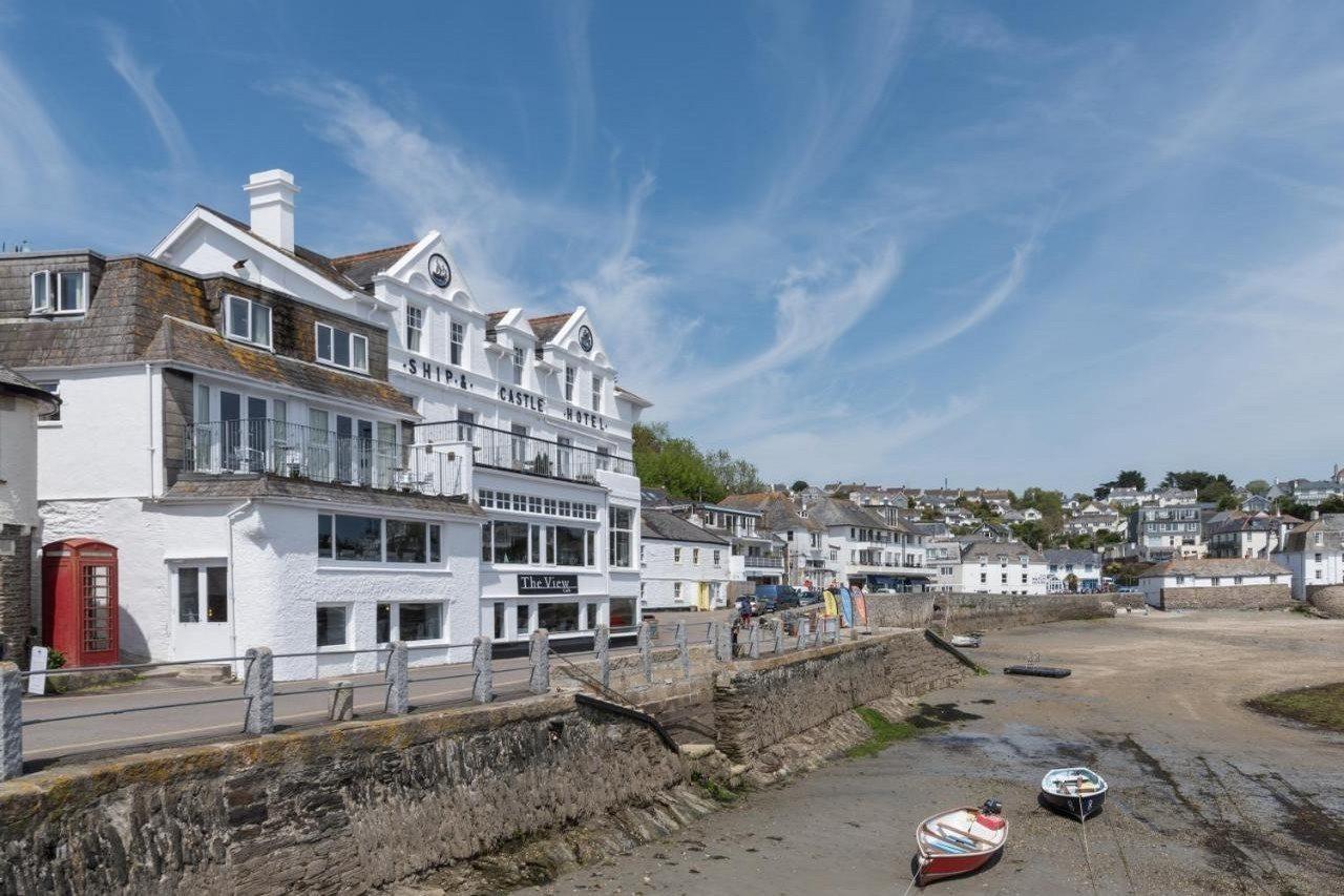 Ship And Castle Hotel Saint Mawes Exteriör bild