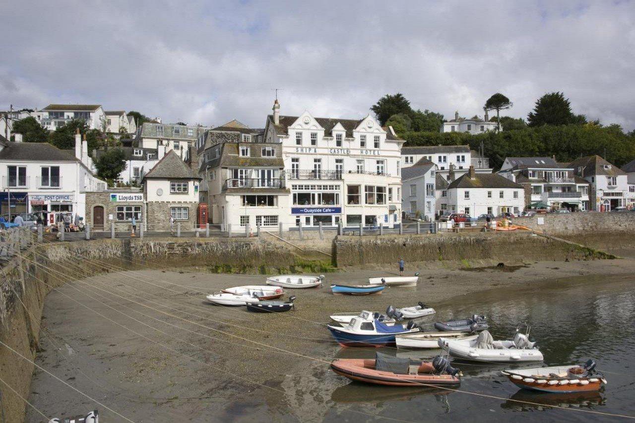 Ship And Castle Hotel Saint Mawes Exteriör bild