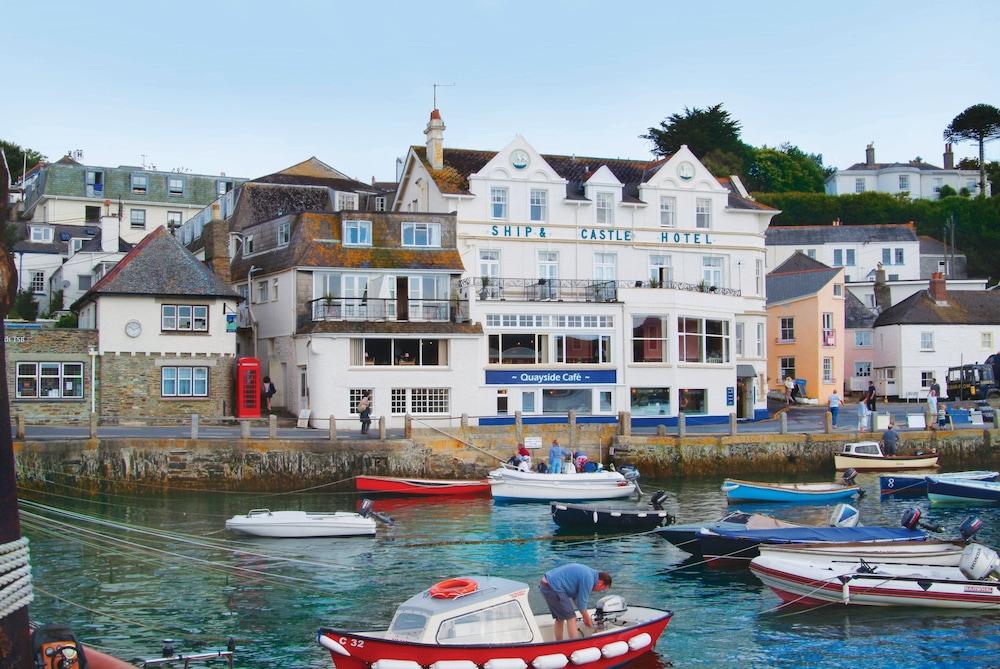 Ship And Castle Hotel Saint Mawes Exteriör bild